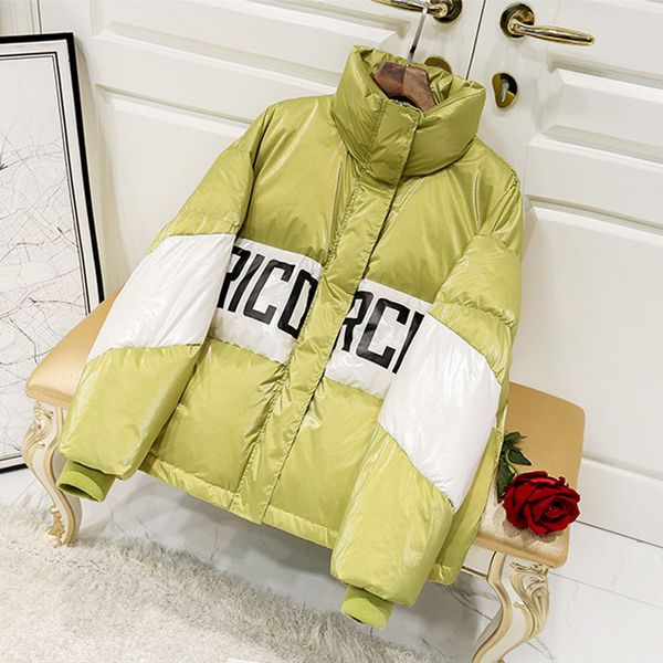 2019 new fashion 90% white duck down jacket stand collar thick warm outerwear letter pattern plus size parka regular style coat, Black
2019 new fashion 90% white duck down jacket stand collar thick warm outerwear letter pattern plus size parka regular style coat, Black