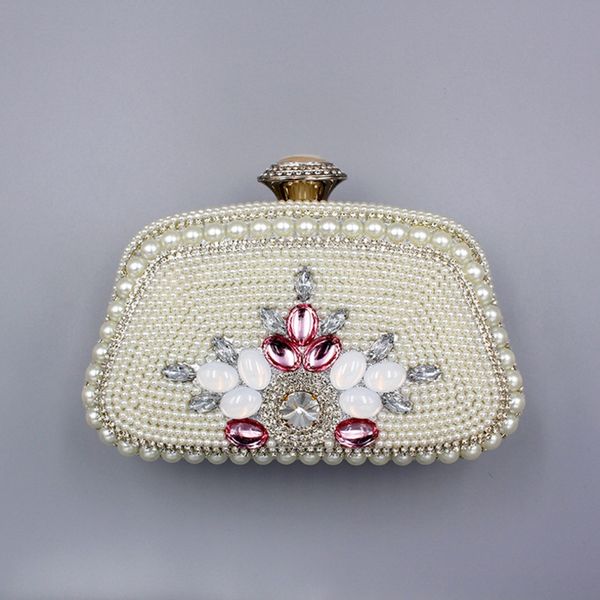 ladies solid color pearl beaded evening bag for party female flower multifunctional lock small bag for wedding girl clutch purse
ladies solid color pearl beaded evening bag for party female flower multifunctional lock small bag for wedding girl clutch purse