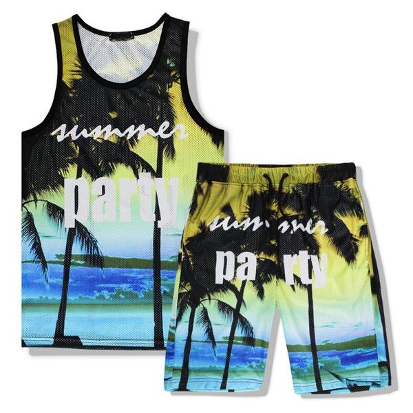 tracksuit set man summer 3d print sea beach party casual tank sets sleeveless t shirt+shorts mens fitness clothing vest set, Gray
tracksuit set man summer 3d print sea beach party casual tank sets sleeveless t shirt+shorts mens fitness clothing vest set, Gray