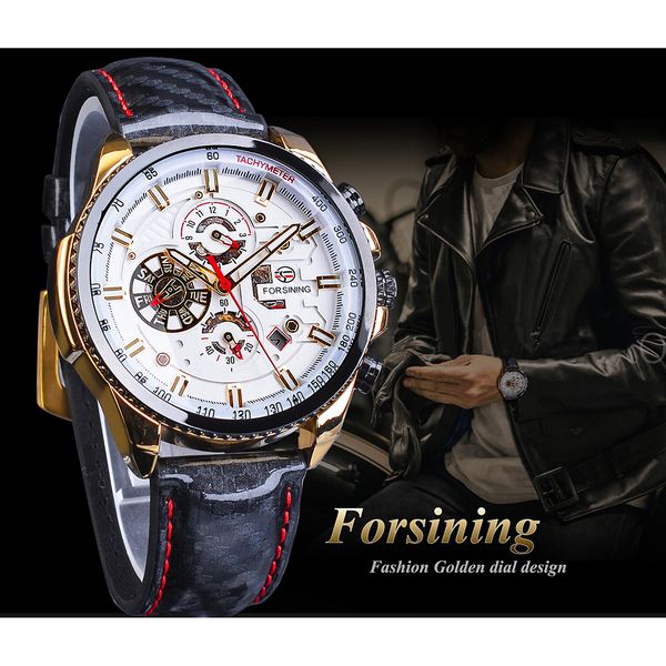 casual forsining golden automatic men watch date polish black leather belt mechanical waterproof clock relogio masculino, Slivery;golden
casual forsining golden automatic men watch date polish black leather belt mechanical waterproof clock relogio masculino, Slivery;golden