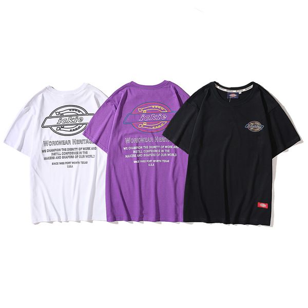 2020/dickies men's and women's designer high-quality cotton comfortable t-shirt luxury printing round neck t-shirt promotional pri, White;black
2020/dickies men's and women's designer high-quality cotton comfortable t-shirt luxury printing round neck t-shirt promotional pri, White;black
