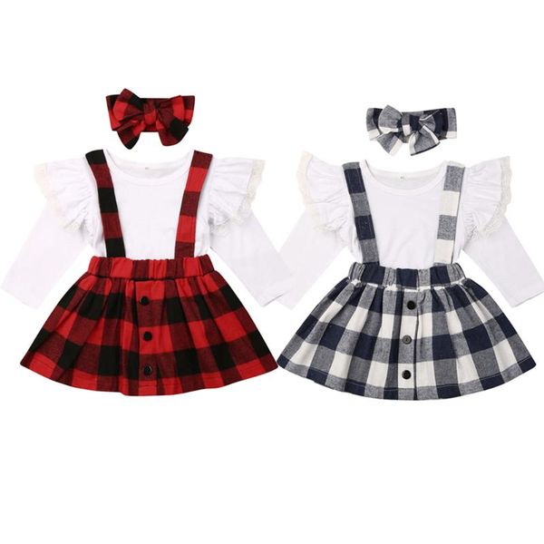 xmas toddler kids baby girls clothes sets lace long sleeve white +plaid bib dress+headband outfits set
xmas toddler kids baby girls clothes sets lace long sleeve white +plaid bib dress+headband outfits set