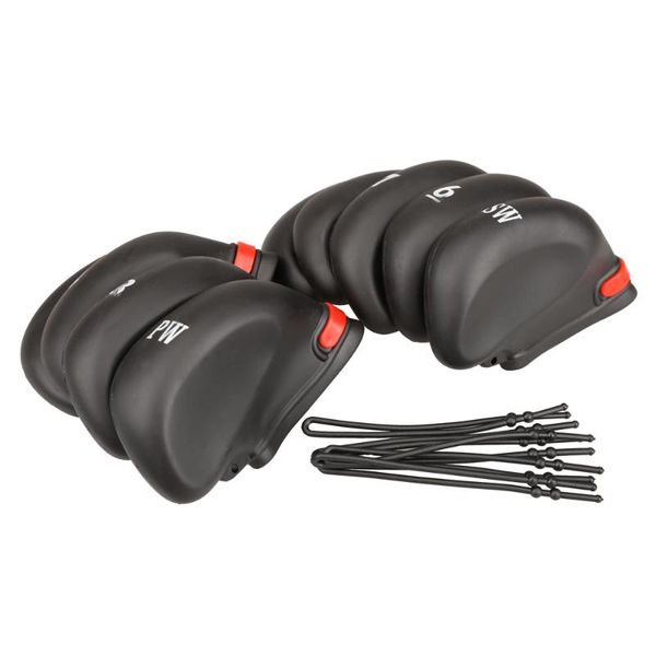9pcs/set rubber black golf clubs head cover golf club iron putter head covers protectors headcovers set 3,4,5,6,7,8,9,pw,sw
9pcs/set rubber black golf clubs head cover golf club iron putter head covers protectors headcovers set 3,4,5,6,7,8,9,pw,sw