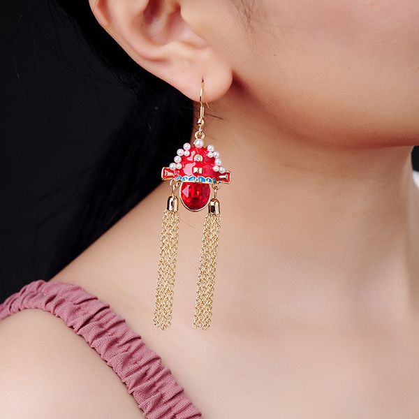 серьги s925 стерлингов серебряные серьги женщина жемчужные серьги китайский стиль пекинская опера лица, Golden;silver
серьги s925 стерлингов серебряные серьги женщина жемчужные серьги китайский стиль пекинская опера лица, Golden;silver