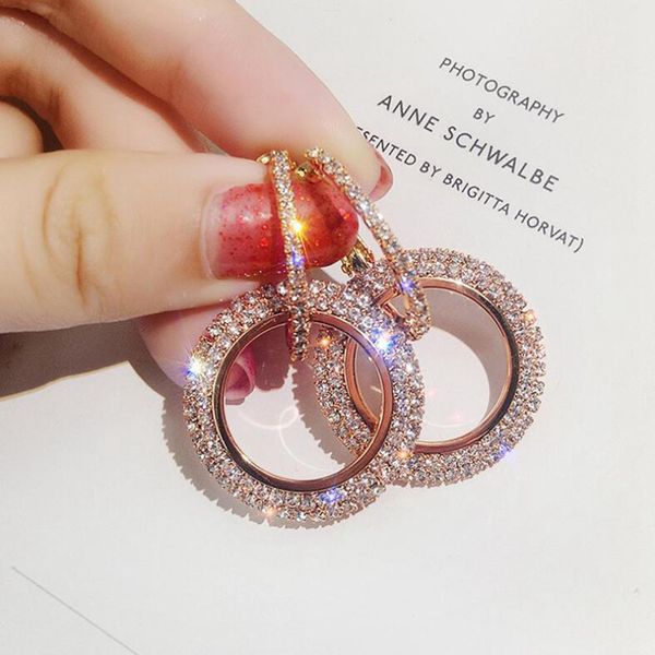 new style bling bling full crystal circle earrings for women luxury round shiny hoop earrings party wedding jewelry wholesale, Golden;silver
new style bling bling full crystal circle earrings for women luxury round shiny hoop earrings party wedding jewelry wholesale, Golden;silver