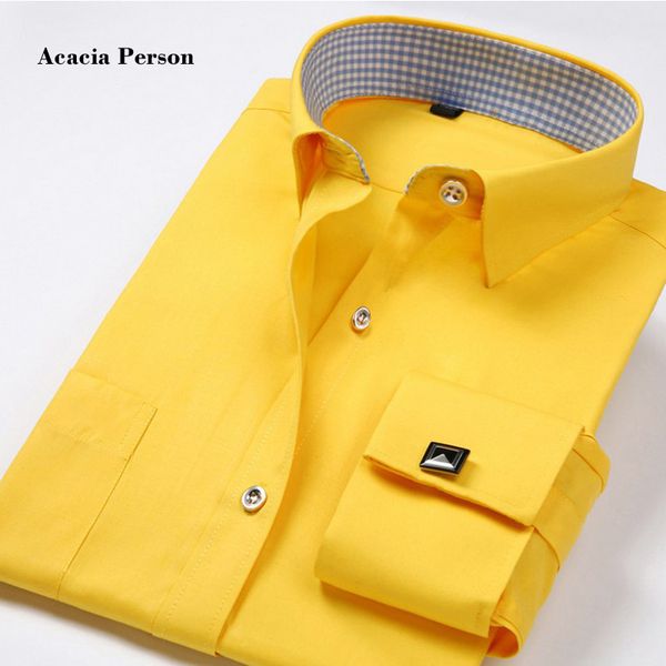 brand new 2017 fashion french cufflinks shirts men dress shirt slim fit long sleeve cotton 4xl 10 color, White;black
brand new 2017 fashion french cufflinks shirts men dress shirt slim fit long sleeve cotton 4xl 10 color, White;black