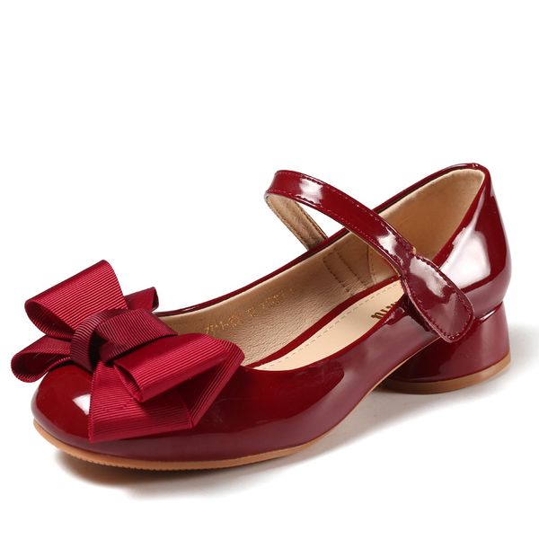 2020 new children's shoes princess shoes small leather bow show children's girls high-heeled, Black;red
2020 new children's shoes princess shoes small leather bow show children's girls high-heeled, Black;red