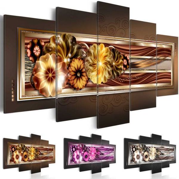 2019 wall art canvas painting 5 pieces abstract waves and illusory flowers modern home decoration,choose color and size no frame
2019 wall art canvas painting 5 pieces abstract waves and illusory flowers modern home decoration,choose color and size no frame