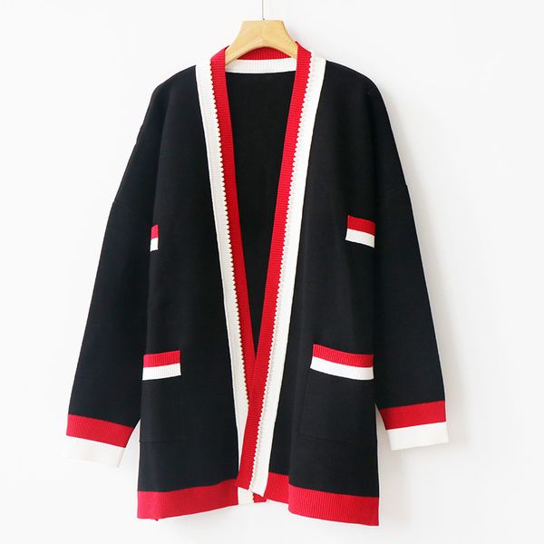 women sweater 2019 autumn and winter new knit jacket female temperament ladies small fragrance sweater cardigan slim, White;black
women sweater 2019 autumn and winter new knit jacket female temperament ladies small fragrance sweater cardigan slim, White;black