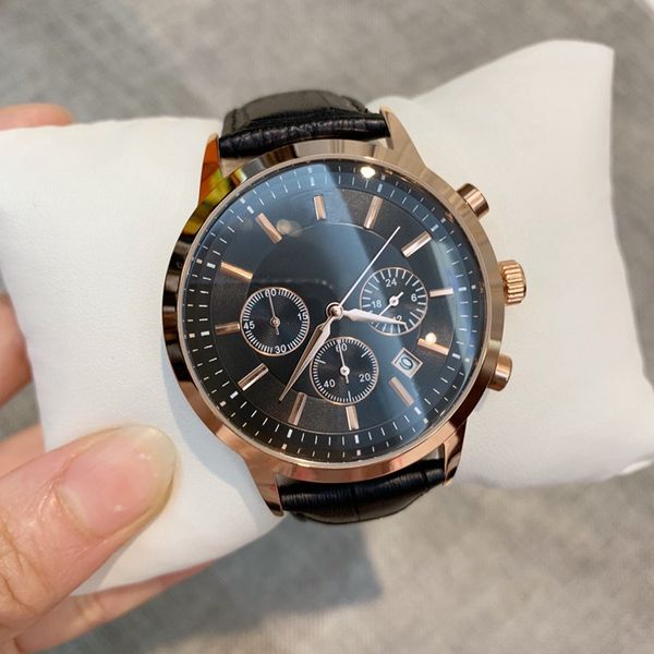 all subdials working male date clock sell man watch leather fashion wristwatch luxury casual table genuine leather246l, Slivery;brown
all subdials working male date clock sell man watch leather fashion wristwatch luxury casual table genuine leather246l, Slivery;brown