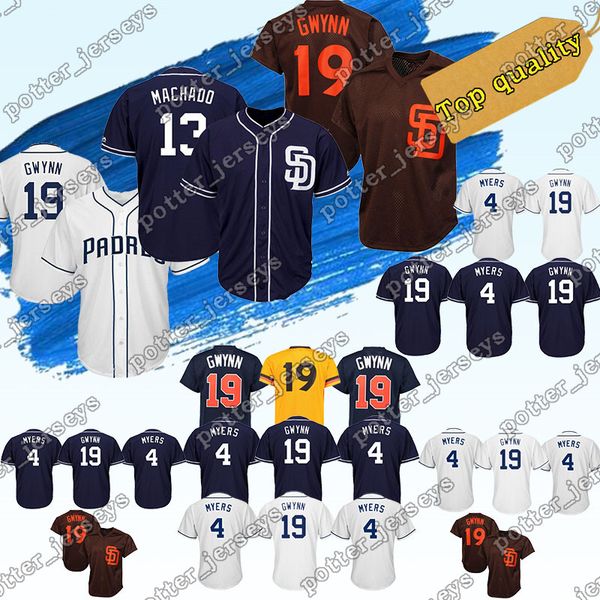 HOT San Diego Jersey Padres Baseball Jerseys 13 Manny Machado 19 Tony Gwynn 4 Wil Meyers Baseball Jersey Cheap sales
HOT San Diego Jersey Padres Baseball Jerseys 13 Manny Machado 19 Tony Gwynn 4 Wil Meyers Baseball Jersey Cheap sales