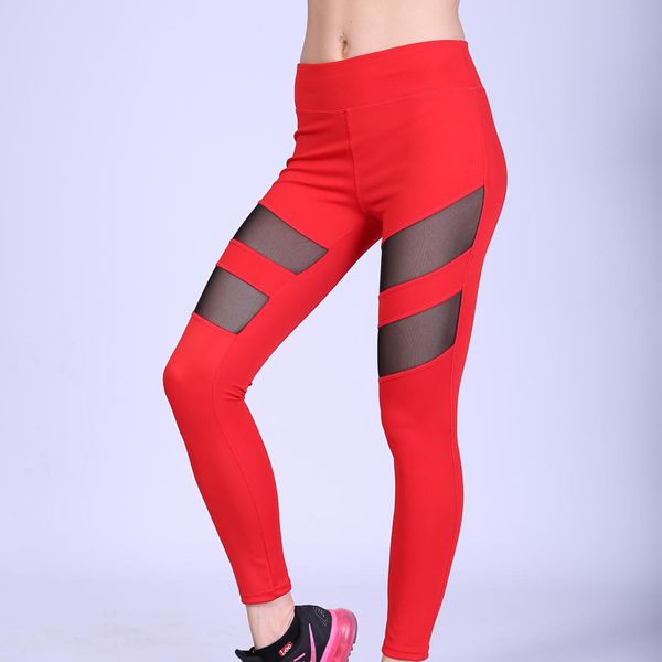 leggings sport women fitness yoga pants sports wear for women gym mesh leggings high waist tight stitching fitness yoga pants, White;red
leggings sport women fitness yoga pants sports wear for women gym mesh leggings high waist tight stitching fitness yoga pants, White;red