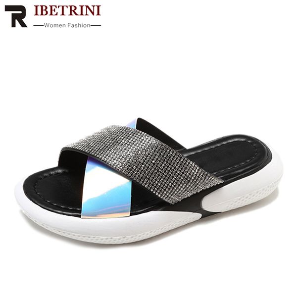 ribetrini 2019 chic style fashion leisure sneakers summer slippers casual shoes women soft light vacation flip&flops woman shoes, Black
ribetrini 2019 chic style fashion leisure sneakers summer slippers casual shoes women soft light vacation flip&flops woman shoes, Black