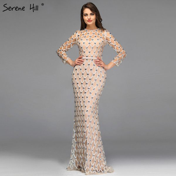 muslim long sleeves nude silver evening dresses 2019 latest design o-neck diamond luxury evening gowns la60977, White;black
muslim long sleeves nude silver evening dresses 2019 latest design o-neck diamond luxury evening gowns la60977, White;black