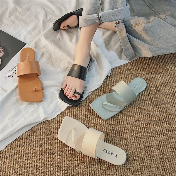 women's shoes 2020 summer new clip toe sandal slippers women wearing flat-soled toe slippers woman fashion home, Black
women's shoes 2020 summer new clip toe sandal slippers women wearing flat-soled toe slippers woman fashion home, Black