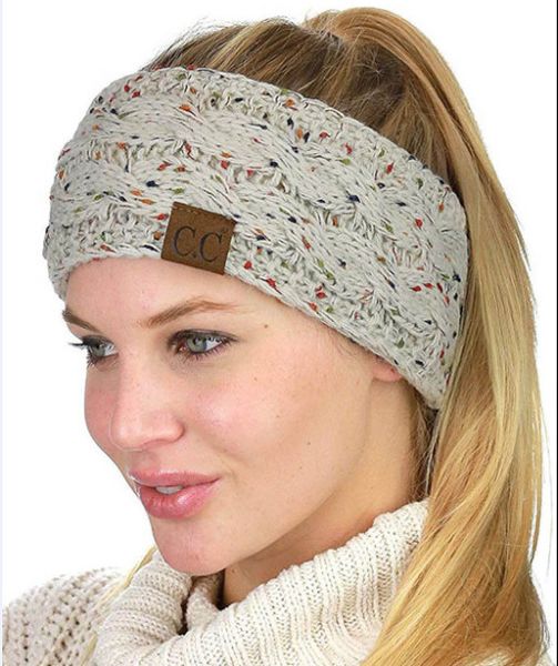 cc hairband colorful knitted crochet twist headband winter ear warmer elastic hair band wide hair accessories, Silver
cc hairband colorful knitted crochet twist headband winter ear warmer elastic hair band wide hair accessories, Silver
