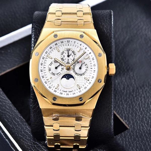 Роскошные Топ-Продажи Royal Многофункциональные Часы Специальные Мужчины Из Нержавеющей Стали Ремешок Автоматические Механические Мужские Мужские Часы Часы
Роскошные Топ-Продажи Royal Многофункциональные Часы Специальные Мужчины Из Нержавеющей Стали Ремешок Автоматические Механические Мужские Мужские Часы Часы