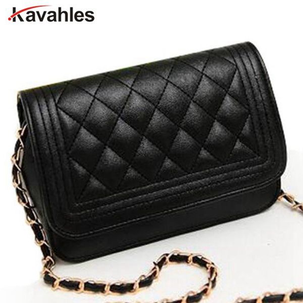 sell evening bag black bag women leather handbag chain shoulder women messenger fashion day clutches sd50-221