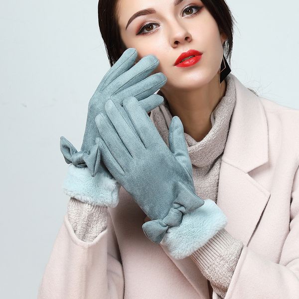 winter keep warm touch screen gloves bow-knot women elegant thicken add cashmere gloves japanese style temperament simple, Blue;gray
winter keep warm touch screen gloves bow-knot women elegant thicken add cashmere gloves japanese style temperament simple, Blue;gray