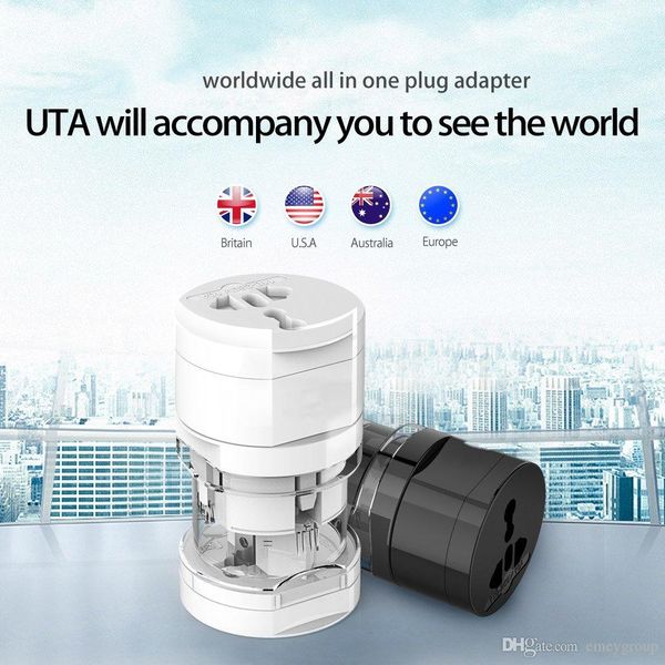 good uta universal electrical plug adapter travel power socket converter outlet all in one worldwide use for us/ uk/ eu/ au
good uta universal electrical plug adapter travel power socket converter outlet all in one worldwide use for us/ uk/ eu/ au