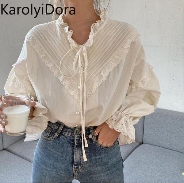 2020 new arrival hollow out vintage elegant women shirt solid long sleeve korean style loose blouses blusas, White
2020 new arrival hollow out vintage elegant women shirt solid long sleeve korean style loose blouses blusas, White