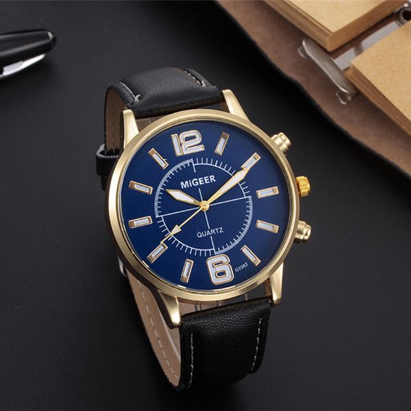 migeer men wrist watch retro design leather band analog alloy quartz man watches vintage men wristwatch clock watch male, Slivery;brown
migeer men wrist watch retro design leather band analog alloy quartz man watches vintage men wristwatch clock watch male, Slivery;brown
