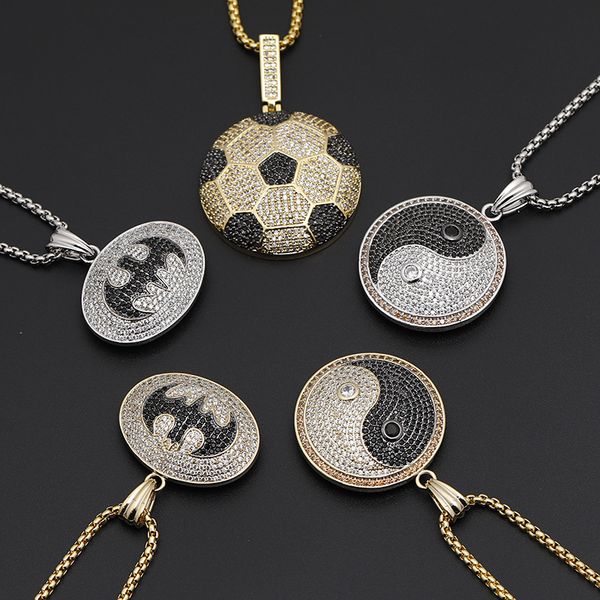 hip hop world cup football anniversary pendeloque cut necklace hip-hop motion fengcu zircon necklace, Silver
hip hop world cup football anniversary pendeloque cut necklace hip-hop motion fengcu zircon necklace, Silver