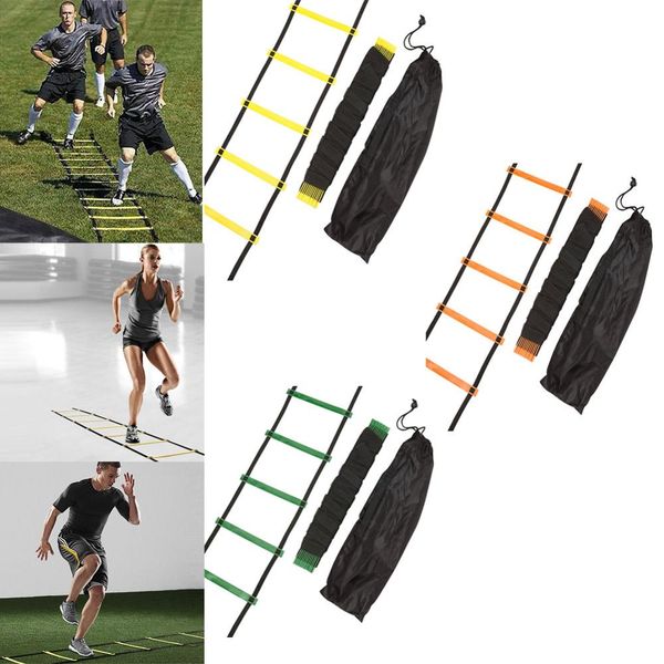 6/7/8/12/14 rung nylon straps training ladders agility speed ladder stairs for soccer and football speed ladder sports equipment
6/7/8/12/14 rung nylon straps training ladders agility speed ladder stairs for soccer and football speed ladder sports equipment