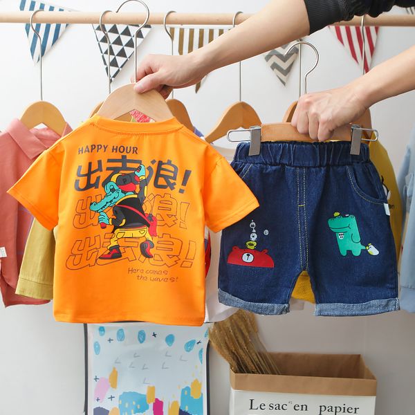 newborn baby boys clothing sets cute summer t-shirt casual cartoon children boys clothes suits kids outfit infant boy clothes, White
newborn baby boys clothing sets cute summer t-shirt casual cartoon children boys clothes suits kids outfit infant boy clothes, White