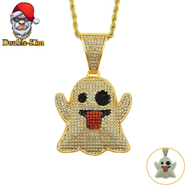 ghosts zircon pendant necklace men hiphop rock street culture zinc alloy inlaid zircon chain necklace fashion man jewelry gift, Silver
ghosts zircon pendant necklace men hiphop rock street culture zinc alloy inlaid zircon chain necklace fashion man jewelry gift, Silver