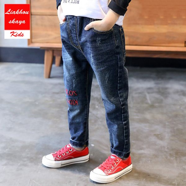 liakhouskaya 2019 new fashion broken hole warm jeans for teenagers boys spring summer casual loose ripped jeans children, Blue
liakhouskaya 2019 new fashion broken hole warm jeans for teenagers boys spring summer casual loose ripped jeans children, Blue