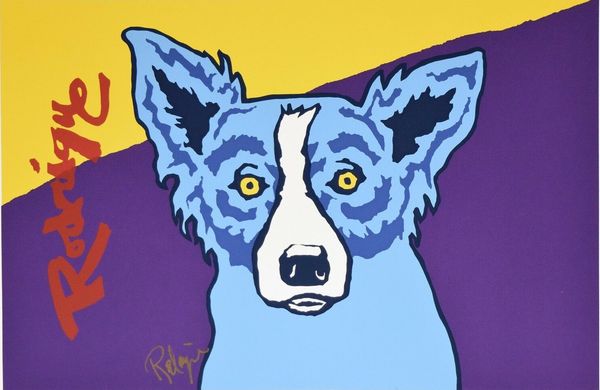 george rodrigue blue dog museum edition home decor handpainted &hd print oil painting on canvas wall art canvas pictures 200114
george rodrigue blue dog museum edition home decor handpainted &hd print oil painting on canvas wall art canvas pictures 200114