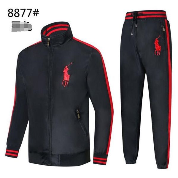 2019 новая осень мужская полный zip polo спортивный костюм мужской спортивный костюм б
2019 новая осень мужская полный zip polo спортивный костюм мужской спортивный костюм б