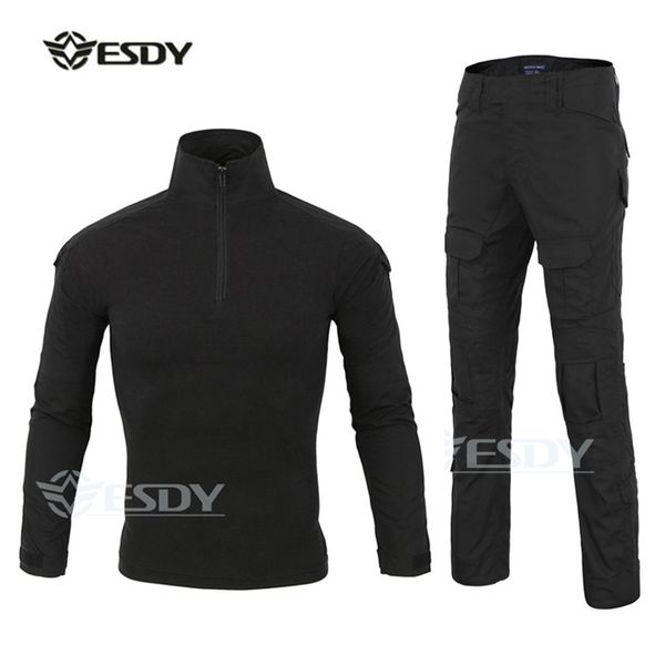 2 pcs men's outdoor tactical shirt sport set hiking pants camouflage fishing shirts men for shooting hunting clothes, Gray;blue
2 pcs men's outdoor tactical shirt sport set hiking pants camouflage fishing shirts men for shooting hunting clothes, Gray;blue
