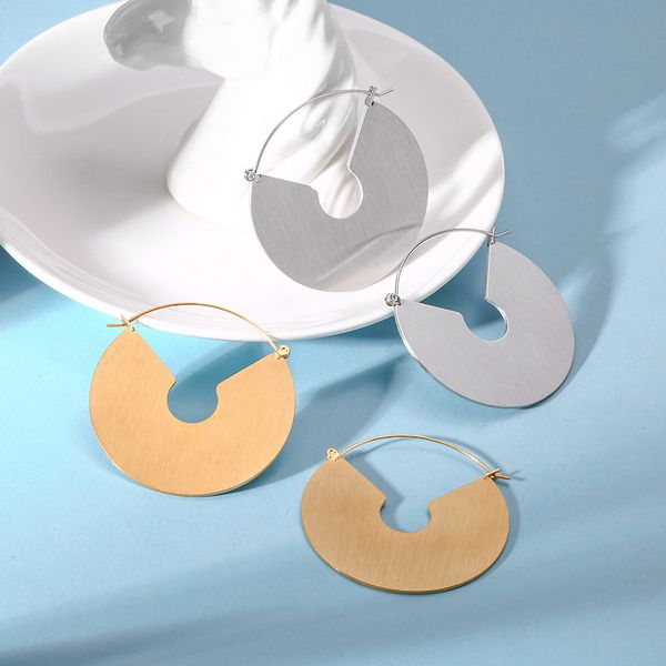 vnox vintage hoop earrings matte gold color circle earrings for women long earring jewelry brinco, Golden;silver
vnox vintage hoop earrings matte gold color circle earrings for women long earring jewelry brinco, Golden;silver