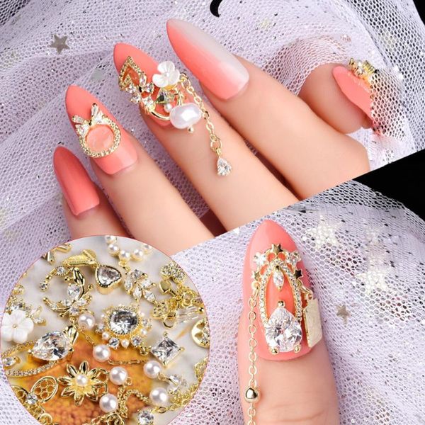 zircon crystal rhinestones for nails alloy gold nail art decorations fashion chains tassel jewelry ornaments, Silver;gold
zircon crystal rhinestones for nails alloy gold nail art decorations fashion chains tassel jewelry ornaments, Silver;gold