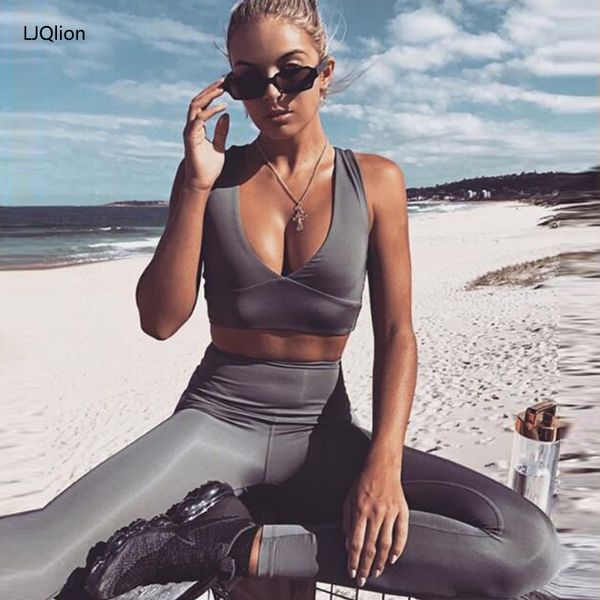 ljqlion 2019 sport suit women 2 piece set bra sportswear new arrival elastic female yoga set jogging suits push up leggings, White;red
ljqlion 2019 sport suit women 2 piece set bra sportswear new arrival elastic female yoga set jogging suits push up leggings, White;red