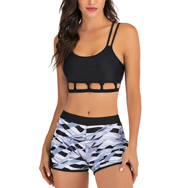 swimsuit tankinis 2020 sport shorts push up high waist women biquini female brazilian swimwear bathing suit beach wear 19dc t200610, Gray
swimsuit tankinis 2020 sport shorts push up high waist women biquini female brazilian swimwear bathing suit beach wear 19dc t200610, Gray