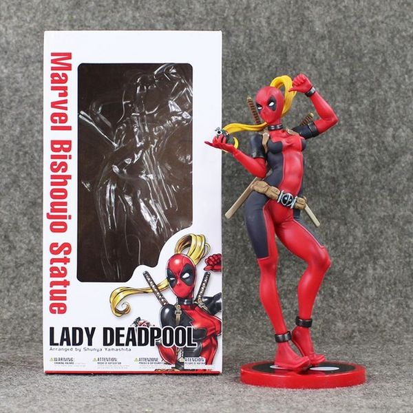 24cm lady deadpool action figure toy x-men marvel super hero deadpool bishoujo statue collection model doll toys for christmas outdoor games
24cm lady deadpool action figure toy x-men marvel super hero deadpool bishoujo statue collection model doll toys for christmas outdoor games
