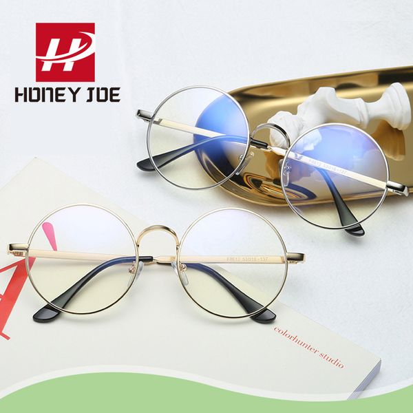 retro big round anti blue light glasses women men computer gaming blu-ray blacking optical glasses uv400 metal frame clear lens, Black
retro big round anti blue light glasses women men computer gaming blu-ray blacking optical glasses uv400 metal frame clear lens, Black