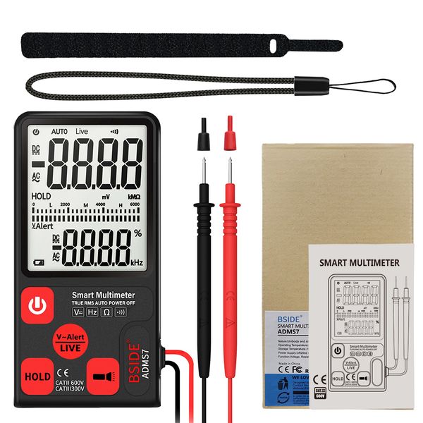 digital multimeter ultra-portable large 3.5" lcd 3-line display voltmeter ac dc voltage ncv resistance ohm hz meter tester
digital multimeter ultra-portable large 3.5" lcd 3-line display voltmeter ac dc voltage ncv resistance ohm hz meter tester
