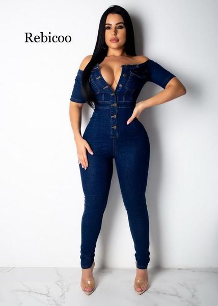 newly women slash neck bodycon casual denim jumpsuit one piece straight summer jeans jumpsuit rompers, Black;white
newly women slash neck bodycon casual denim jumpsuit one piece straight summer jeans jumpsuit rompers, Black;white