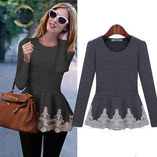quality good new womens ladies flared stretchy peplum frill slim long sleeve blouse shirt woman clothes, White
quality good new womens ladies flared stretchy peplum frill slim long sleeve blouse shirt woman clothes, White