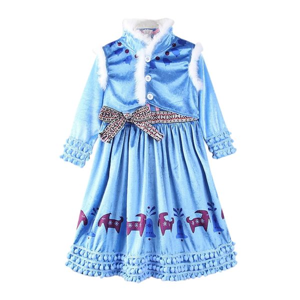 toddler kids girl dress pageant party princess cosplay print dress waistcoat set fashion long sleeve christmas dresses clothes, Red;yellow
toddler kids girl dress pageant party princess cosplay print dress waistcoat set fashion long sleeve christmas dresses clothes, Red;yellow