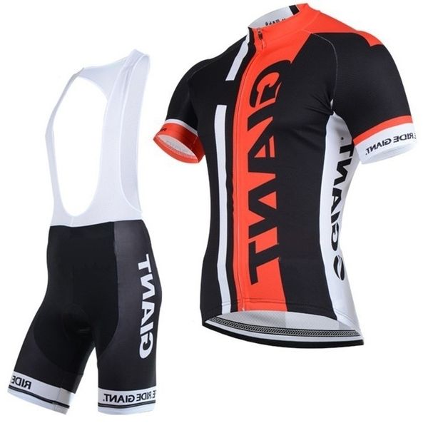 high qualit giant style cycling jersey set short sleeve padded trousers men summer cycling clothes black and red class lycra cycling kit, Black;red
high qualit giant style cycling jersey set short sleeve padded trousers men summer cycling clothes black and red class lycra cycling kit, Black;red