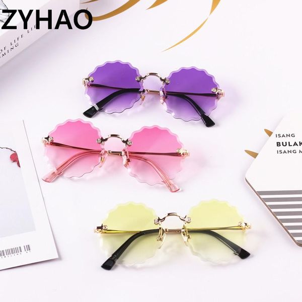 child fashion rimless kids sunglasses metal leg round flower camber lace children sunglasses for boys girls baby sun glasses youdd, Blue
child fashion rimless kids sunglasses metal leg round flower camber lace children sunglasses for boys girls baby sun glasses youdd, Blue