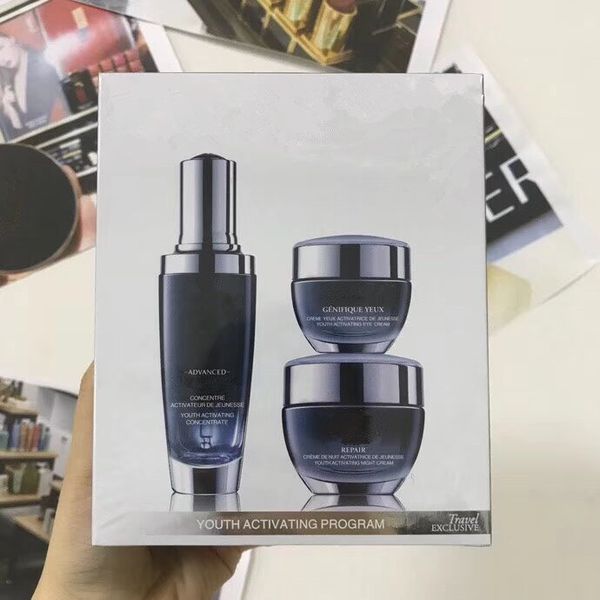 new coming black bottles 15ml eye cream+50ml face cream +50ml night cream advanced for lines youth activating skin care set ing, White
new coming black bottles 15ml eye cream+50ml face cream +50ml night cream advanced for lines youth activating skin care set ing, White