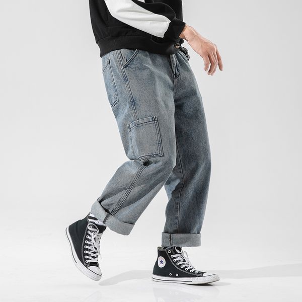 dh528 -p60. four leisurely high-quality easy jeans easy directly canister trousers wash light colour, Blue
dh528 -p60. four leisurely high-quality easy jeans easy directly canister trousers wash light colour, Blue