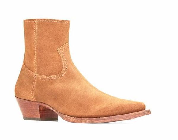 2019 man pari luka boot genuine leather uede pointed toe zipper fa hion how quality boot hoe
2019 man pari luka boot genuine leather uede pointed toe zipper fa hion how quality boot hoe