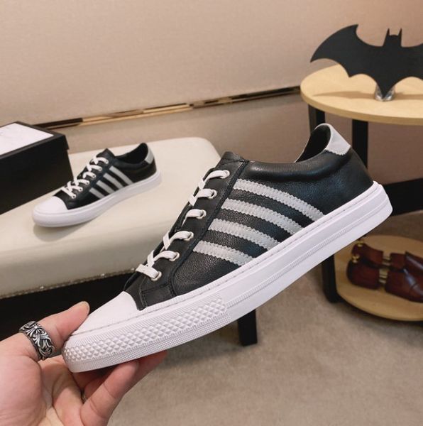 men casual shoes fashion luxury designer sneakers lace-up shoes stripe black leather bee shoes embroidere
men casual shoes fashion luxury designer sneakers lace-up shoes stripe black leather bee shoes embroidere